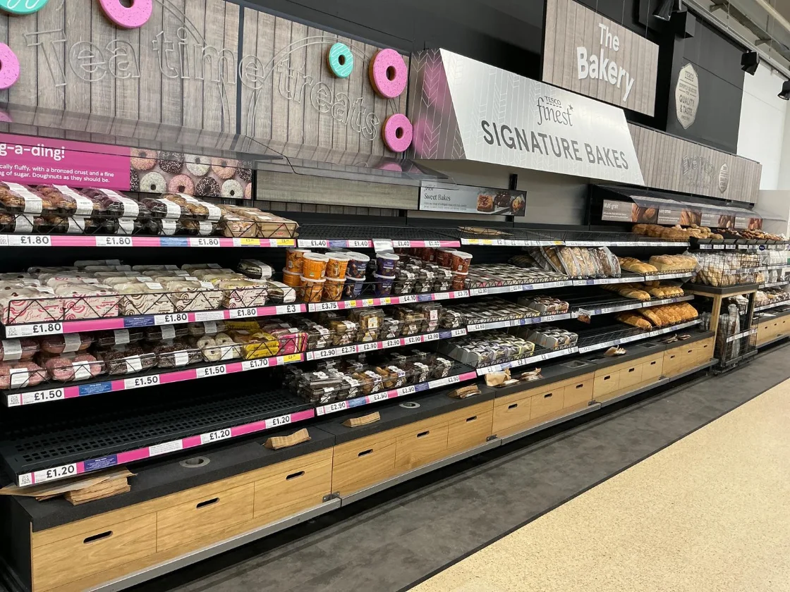 Tesco in-store bakery
